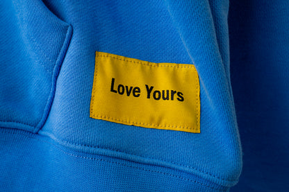 Warped Hoodie - Aqua