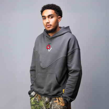 Warped Hoodie - Charcoal