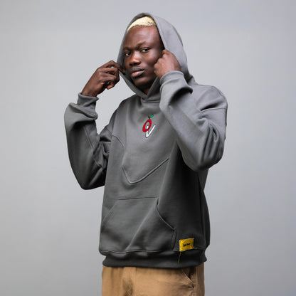 Warped Hoodie - Charcoal