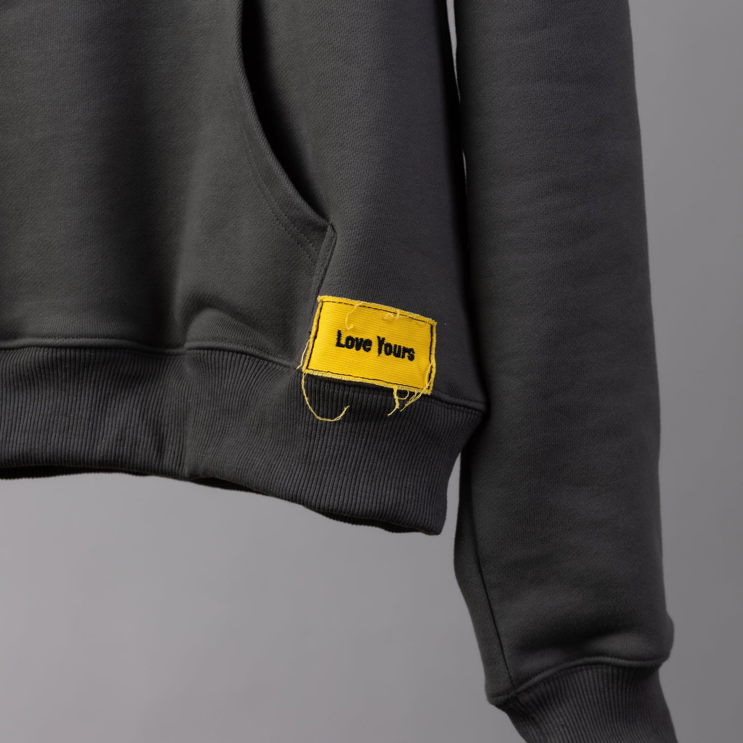 Warped Hoodie - Charcoal